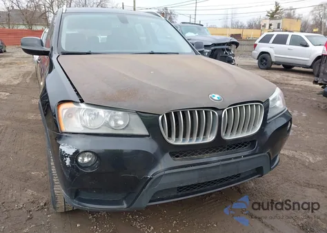 2013 BMW X3 xDrive28I из США, поврежденный, VIN 5UXWX9C58D0D00149